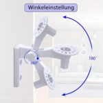 TEKCAM Wandhalterung für TP-Link Tapo, 2 Stück, ABS – Bild 4