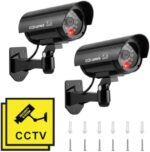 ERWEY Kamera-Attrappe mit Blink-LED schwarz