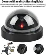 DODUOS Dummy-Dome-Kamera 4 Stück