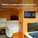 Renogy 2000 W Wechselrichter 12 V auf 230 V reiner Sinus mit Netzvorrangschaltung