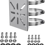 WiTi BK08 Masthalterung Edelstahl mit drei Schlaufen