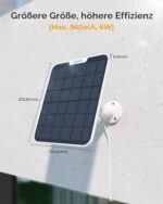 Reolink 6W Solarpanel für Akku-Überwachungskameras