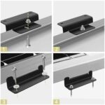 Anbte Z-Halterung aus Aluminium für Solarmodule, 16 Stück