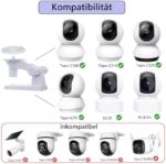 TEKCAM Wandhalterung für TP-Link Tapo, 2 Stück, ABS – Bild 3