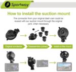 Sportway S504 Saugnapfhalterung für Dashcams