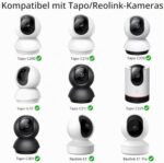 TEKCAM Metall Kamera-Wandhalterung 2 Stück