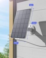 DEATTI Solarpanel 3 W für Akku-Überwachungskameras, IP65 – Bild 4