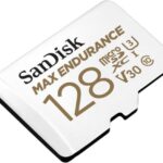SanDisk MAX Endurance microSDXC 128 GB U3 V30 für Überwachung