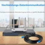 MutecPower CAT6 Outdoor Netzwerkkabel 10 m