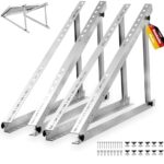 GLIESE Solarmodul-Halterung 114 cm verstellbar mit Aluminiumschienen