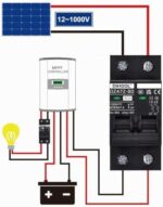 DIHOOL DC-Trennschalter 1000 V 40 A 2-polig für Solaranlagen