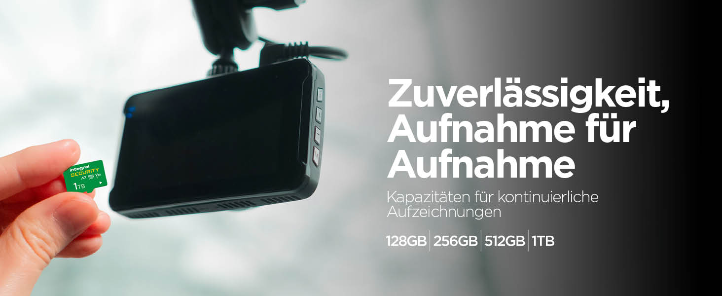 Integral High Endurance microSD-Karte 256 GB für Überwachung und Dashcam – Detail 3
