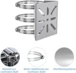 ShiFaKa Masthalterung Edelstahl mit Spannschellen