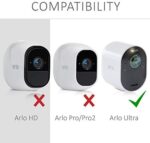 kwmobile Silikonhülle Arlo Ultra Pro 3 Pro 4 schwarz