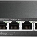 TP-Link TL-SG1005LP PoE-Switch schwarz