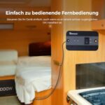 Renogy 1000 W Wechselrichter 12 V auf 230 V reiner Sinus mit Netzvorrangschaltung