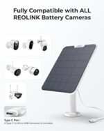 Reolink 6W Solarpanel für Akku-Überwachungskameras
