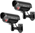 ERWEY Kamera-Attrappe mit Blink-LED schwarz