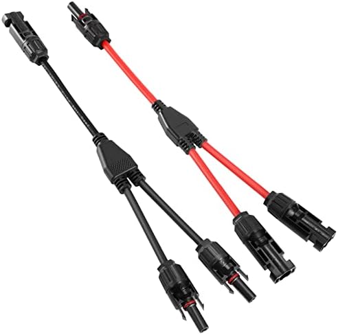 Thlevel Solarkabel Y-Verteiler Paar MMF und FFM für Solarpanel