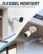 GWAEPU ABS Kamera-Anschlussdose wasserdicht 4 Stück