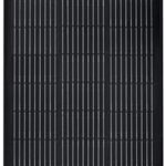 enjoy solar 100 W 12 V Solarmodul monokristallin PERC 9BB Full Black