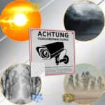 Warnschild Videoüberwachung DSGVO