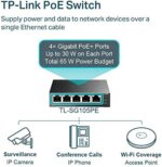 TP-Link TL-SG105PE PoE-Switch schwarz