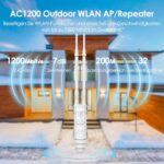 WAVLINK AC1200 Outdoor WLAN-Repeater