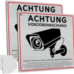Warnschild Videoüberwachung DSGVO