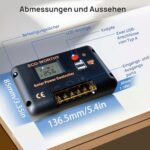ECO-WORTHY 30 A PWM Solarladeregler 12/24 V mit Bluetooth und LCD