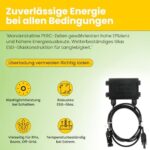 Offgridtec 100 W Mono Solarpanel 39 V für 12 V und 24 V Batterieladung