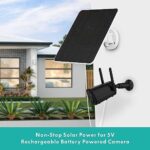 EverExceed Solarpanel 6 W USB für Akku-Überwachungskameras – Bild 4