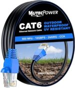 MutecPower CAT6 Outdoor Netzwerkkabel 10 m