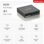 Mercusys MS105GP PoE-Switch 5-Port Gigabit, 4 PoE+, 65 W – Bild 3