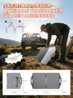 BigBlue SolarPowa100 faltbares 100-W-Solarpanel mit USB-C und USB-A