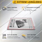 Warnschild Videoüberwachung DSGVO