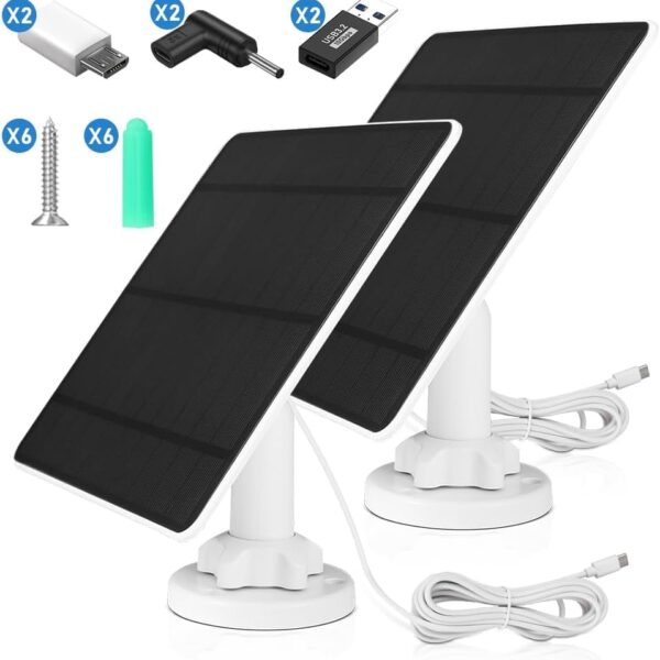 XIIW Solarpanel 5 W 2er-Set