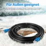 MutecPower CAT6 Outdoor Netzwerkkabel 10 m