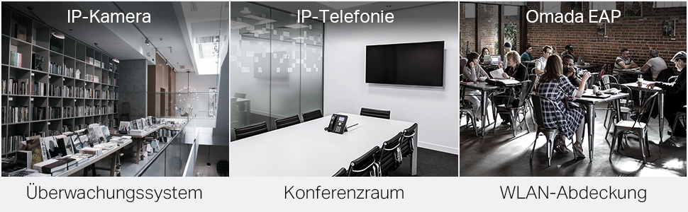 TP-Link TL-SF1005P PoE Switch mit fünf Ports – Detail 2