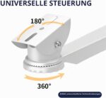 leyomgamz Masthalterung Edelstahl mit zwei Schlaufen