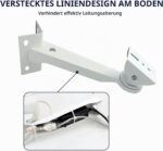leyomgamz Masthalterung Edelstahl mit zwei Schlaufen
