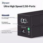 Ztyuav 2,5G PoE++ Injektor 90 W