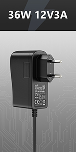 Zolt A08 Netzteil 12V 3A mit Steckerset – Detail 5