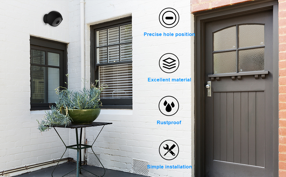 UIQELYS Silikonhülle für eufy OutdoorCam C22/C24 – Detail 7