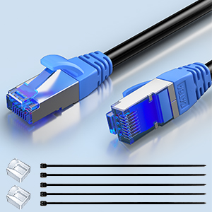 Veigrvy Cat 6A Outdoor-Netzwerkkabel 15 m – Detail 6