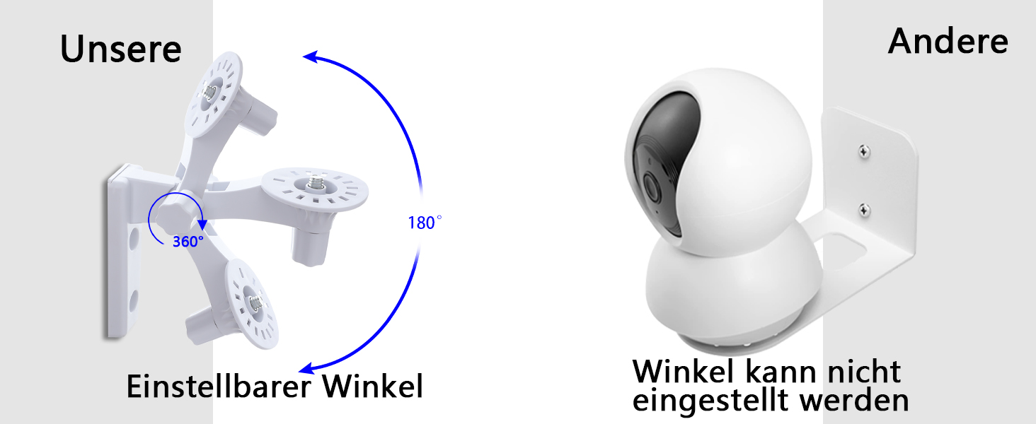TEKCAM Wandhalterung für TP-Link Tapo Kamera im 2er-Set – Detail 4