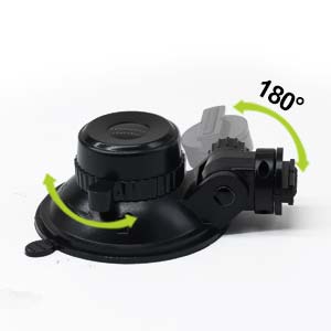 Sportway S503 Saugnapfhalterung für Dashcams mit 360-Grad-Gelenken – Detail 4