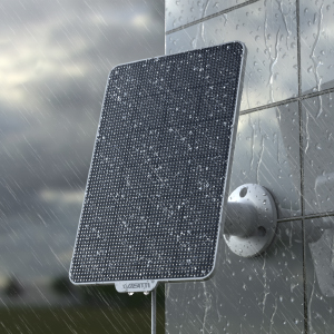 DEATTI 3-W-Solarpanel mit verstellbarer Halterung für Akku-Überwachungskameras – Detail 4