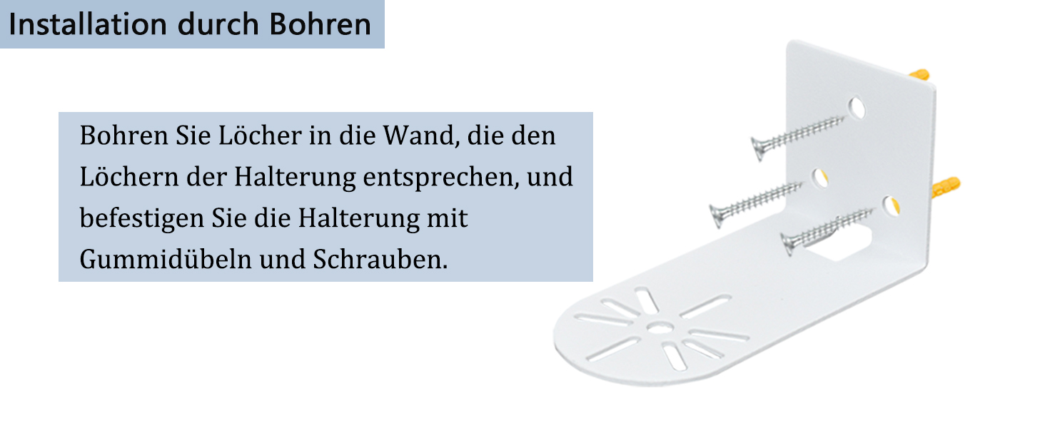 TEKCAM Metall-Wandhalterung für TP-Link Tapo und Reolink E1 Kameras – Detail 3