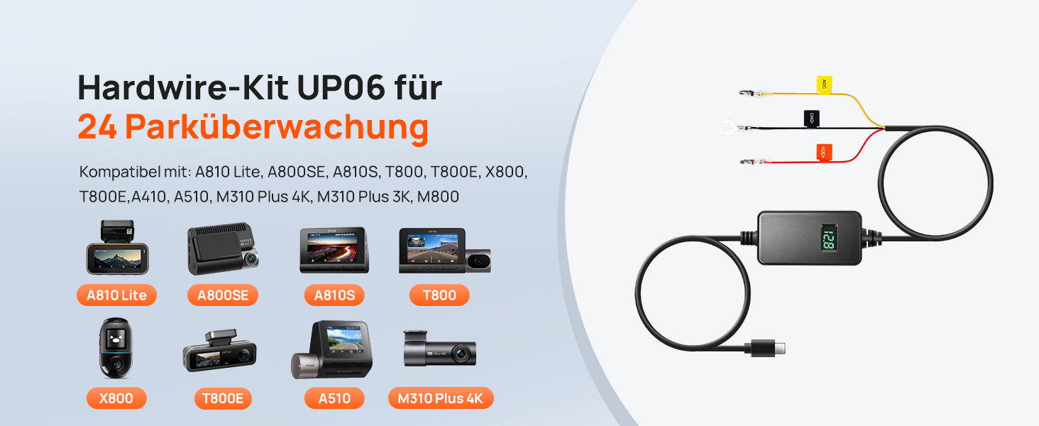 70mai Hardwire Kit UP06 für Dashcam Festverdrahtung – Detail 10